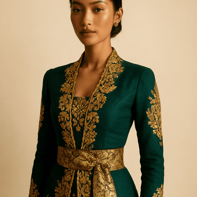 Kebaya Adat Gadung dari Agniantari Jembrana